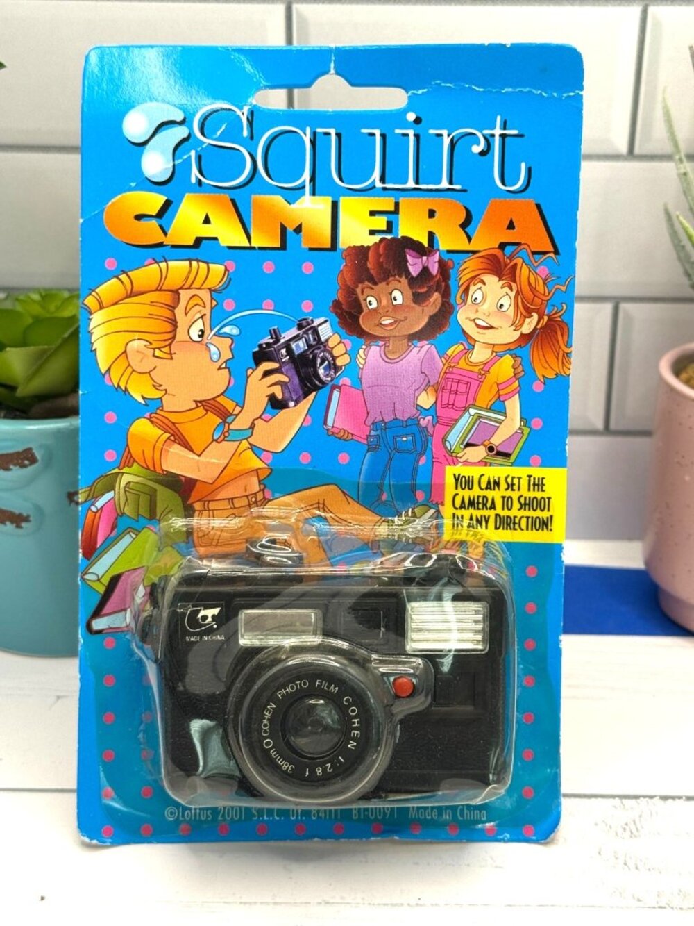 Squirt Camera Toy In Original Packaging 2001 Loftus Water Squirting Gag